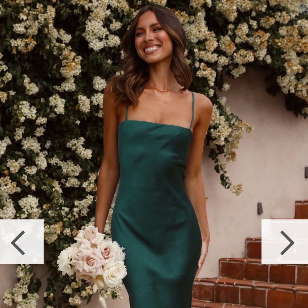 Keira Maxi Dress - Emerald